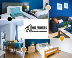 MONTHLY OFFER - Families or Contractor - 8 Guests by Nyos Properties Manchester
